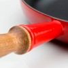 Le Creuset Сковорода, 24 см, эмалированный чугун, цвет: красный 
