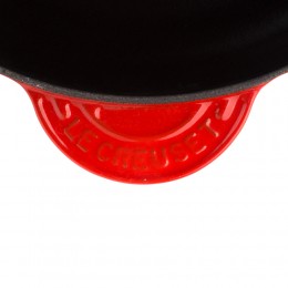 Le Creuset Сковорода 28см, эмалированный чугун, цвет: вишневый