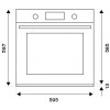 Духовой шкаф Bertazzoni F6011PROELX