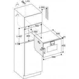  Духовой шкаф  GAGGENAU BSP260101