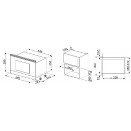 Духовой шкаф Smeg MP322X1