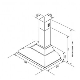 Вытяжка Smeg KC19POE