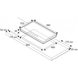 Варочная панель Bertazzoni P905CPRONE