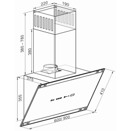 Вытяжка Kaiser AT 9445 ElfADEco