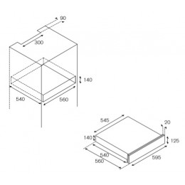 Ящики с подогревом Bertazzoni WD60N