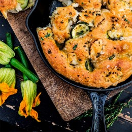 Le Creuset Круглая сковорода-гриль 26 см, чугун, матовый черный 