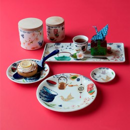 Банка малая Gien, Чайная церемония, 350 мл.