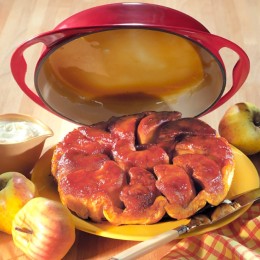 Le Creuset Блюдо для выпечки Татин 25см, эмалированный чугун, цвет вишневый