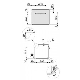 Духовой шкаф Smeg SF700PO