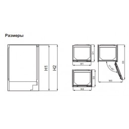 Холодильник Smeg U8C082DF