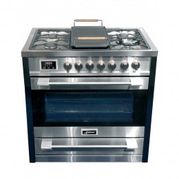 Плита газовая с электрической духовкой Kaiser HGE 93505 R Turbo