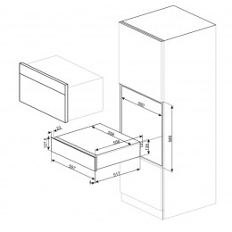 Подогреватель посуды Smeg CPR615NX