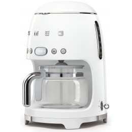 SMEG DCF02WHEU Стиль 50-х г.г. Капельная кофеварка белый