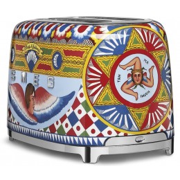 Тостер на 4 ломтика Smeg TSF02DGEU