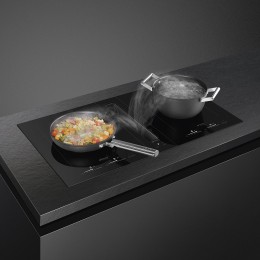 Smeg KDH12WLD Встраиваемая вытяжка, 11,5 см черное стекло
