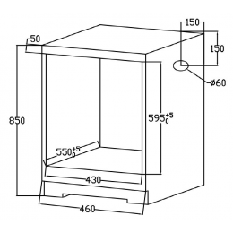 Духовой шкаф Weissgauff EOY 451 PDW