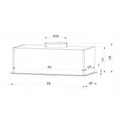 Вытяжка Weissgauff Vetta 850 BL