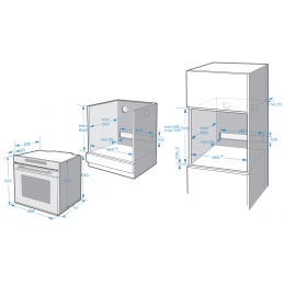 Духовой шкаф Weissgauff EOM 731 PDW