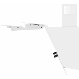 Вытяжка Weissgauff WGH 635 S TRIPLE WHITE GLASS