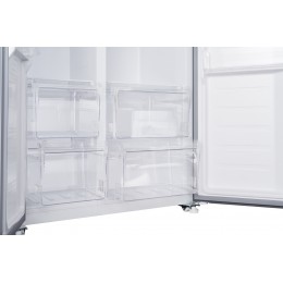 Холодильник Weissgauff WSBS 500 NFX Inverter