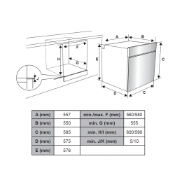 Духовой шкаф Weissgauff EOV 661 PDB