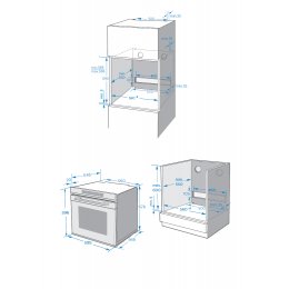 Духовой шкаф Weissgauff EOM 791 SDBSX