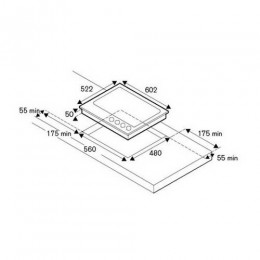 Газовая рабочая опверхность La Germania P6401D9X
