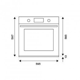 Духовой шкаф La Germania 60см. F609LAGEKGS
