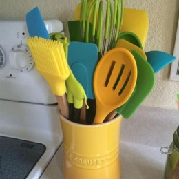 Le Creuset Емкость для лопаток, желтый