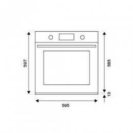 Духовой шкаф La Germania 60см. F609LAGESGS