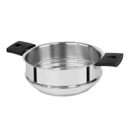 Пароварка Классик, универсальная, Ø20 см, съемные ручки, без крышки, CVU20Q, CRISTEL