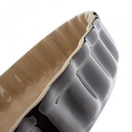 Le Creuset Рифленая форма для запекания 28см, каменная керамика, цвет: черный сияющий