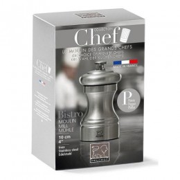 Мельница  для перца  10 см нерж.сталь, серия BISTRO PEUGEOT
