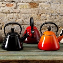 Le Creuset Чайник конический, эмалированная кс/сталь, цвет: оранжевая лава