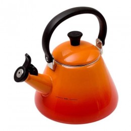 Le Creuset Чайник конический, эмалированная кс/сталь, цвет: оранжевая лава