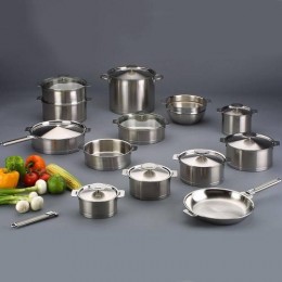 Сковорода L съемные ручки, матированная, Ø22 см, P22QL, CRISTEL