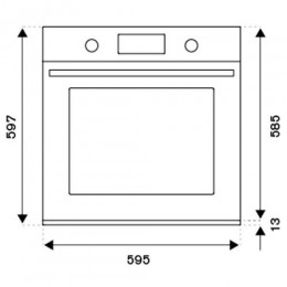 Духовой шкаф La Germania 60см. F605LAGEKGN