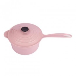 Le Creuset Ковш с ручкой 20 см, чугун, цвет розовый шифон