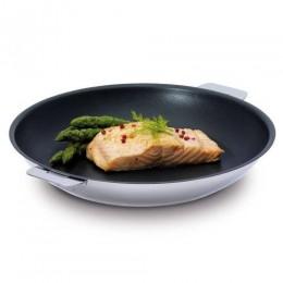 Сковорода Мультиплай, Ø22 см, съемная ручка, антипригарное покрытие Экскалибур, P22QMPE, CRISTEL