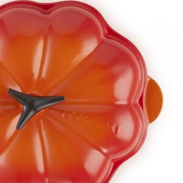 Le Creuset Кокотница тыква, эмалированный чугун, цвет: оранжевая лава