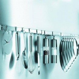 Мельничка для перца Навеска, 15 см, прозрачная с нержавейкой, механизм Пежо, TCPRT15, CRISTEL