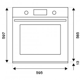 Духовой шкаф La Germania 60см. F605LAGEKGS