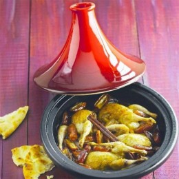 Le Creuset Тажин, 31 см, чугун, вишня