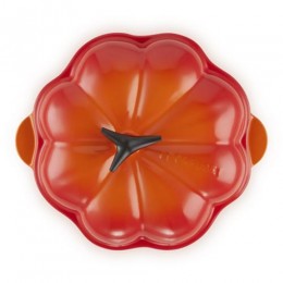 Le Creuset Кокотница тыква, эмалированный чугун, цвет: оранжевая лава