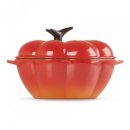 Le Creuset Кокотница тыква, эмалированный чугун, цвет: оранжевая лава