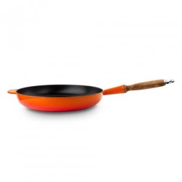 Le Creuset Сковорода 28см, эмалированный чугун, цвет:оранжевая лава
