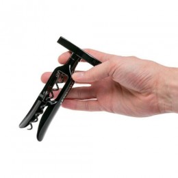 Le Creuset Штопор ручной для винных бутылок, цвет: черный 