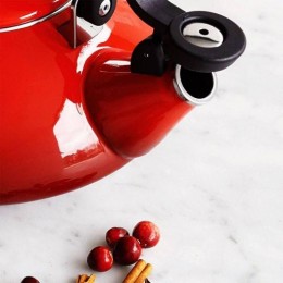 Le Creuset Чайник ZEN со свистком, вишня
