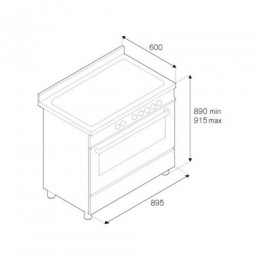 Варочный центр Bertazzoni Professional PRO90 5 IMFE S NET черный