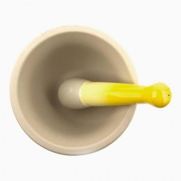 Le Creuset Ступка с пестиком 0.3л, желтый
